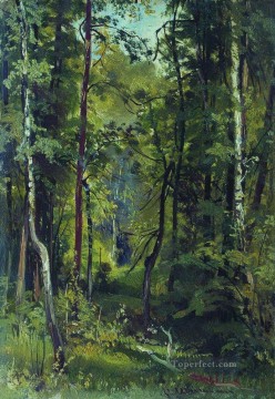 Paisajes Painting - bosque 8 paisaje clásico Ivan Ivanovich árboles